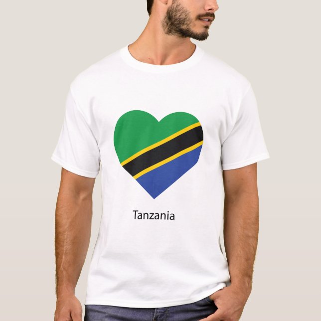 Liebe Tansania T-Shirt (Vorderseite)
