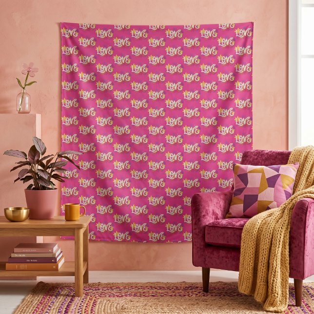 LIEBE Tapestry Wandteppich (Von Creator hochgeladen)