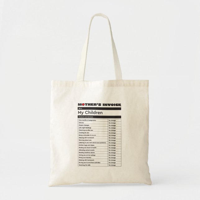 Liebe-Tasche der Mutter - herzliches Geschenk Tragetasche (Vorne)