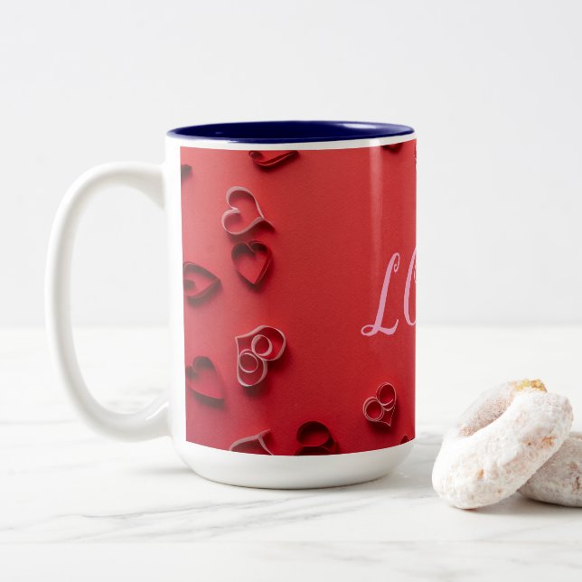 Liebe Tasse (Mit Donut)