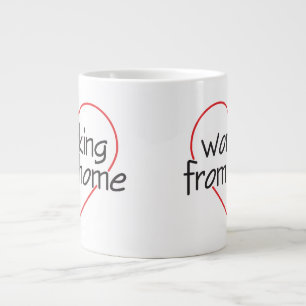 Liebe Tasse für die Arbeit von Zuhause
