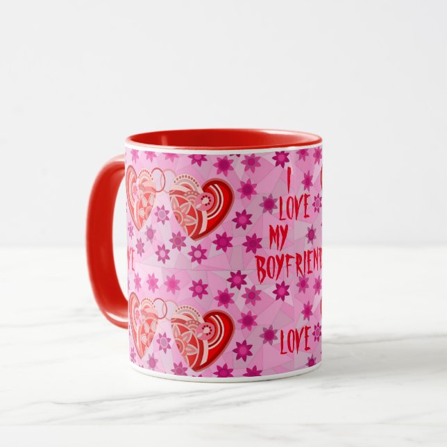 LIEBE TASSE FÜR FREUNDE (Vorderseite Links)