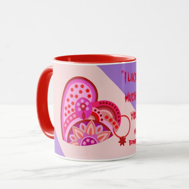 LIEBE TASSE FÜR HUSBAND ODER EHEFRAU (Vorderseite Links)