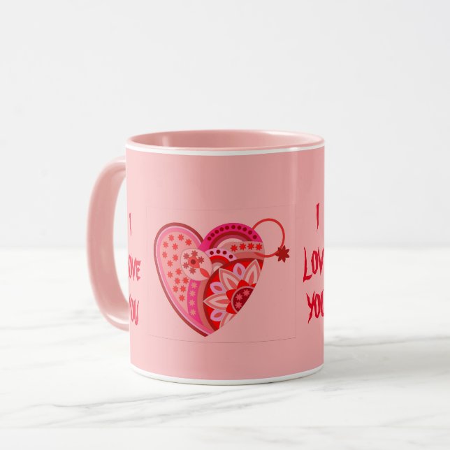LIEBE TASSE FÜR LIEBE (Vorderseite Links)
