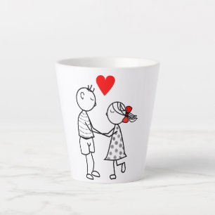 Liebe Tasse mit Niedlichem Paar