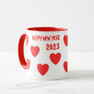 LIEBE TASSE NEUJAHRE ALS GESCHENK FÜR DIE LIEBER 2