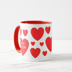 LIEBE TASSE NEUJAHRE ALS GESCHENK FÜR DIE LIEBER 2