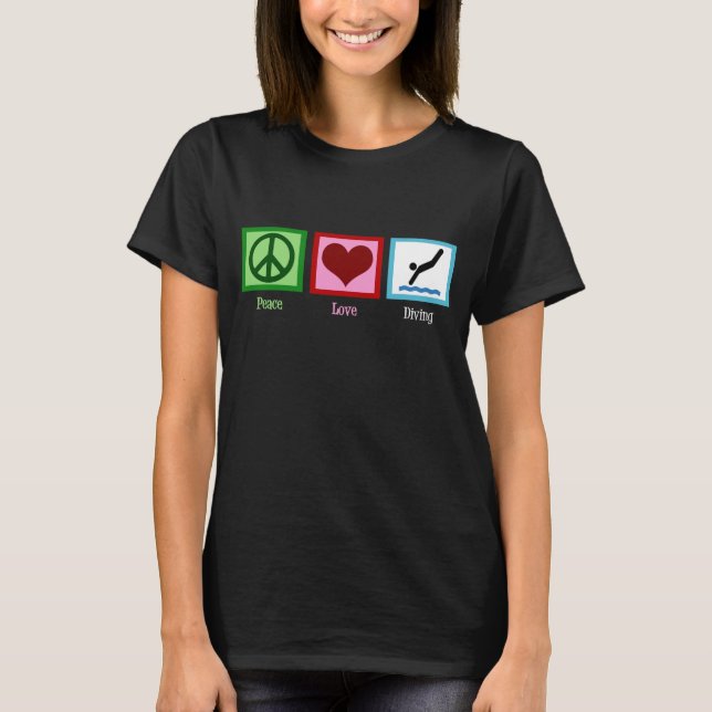 Liebe Tauchen T-Shirt (Vorderseite)