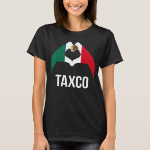 Liebe Taxco Mexiko Urlaub Mexiko Flaggen 2 T-Shirt