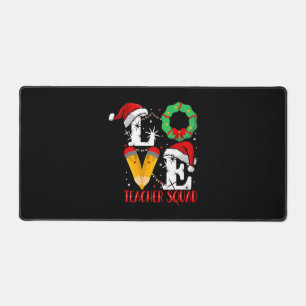 Liebe Teacher Squad , lustige Lehrer Weihnachten Schreibtischunterlage
