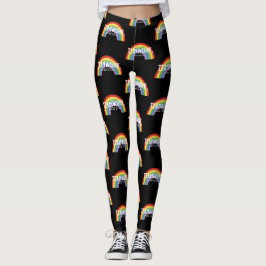 Liebe, Teamwork und all das Hippie-Zeug Leggings