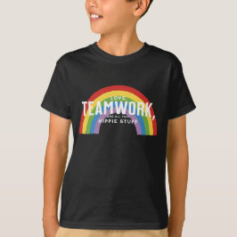 Liebe, Teamwork und all das Hippie-Zeug T-Shirt
