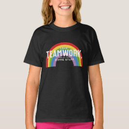 Liebe, Teamwork und all das Hippie-Zeug T-Shirt