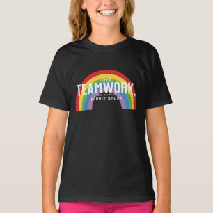 Liebe, Teamwork und all das Hippie-Zeug T-Shirt