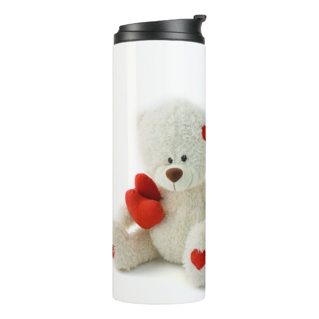 Liebe Teddy Custom Tumbler Thermosbecher (Nach links gedreht)