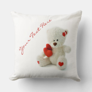 Liebe Teddy Valentine Zollkissen Kissen
