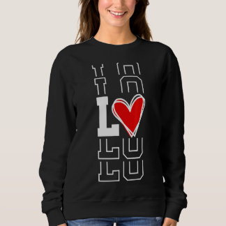 Liebe Teil 1 Matching Couple Outfit Men Women Vale Sweatshirt