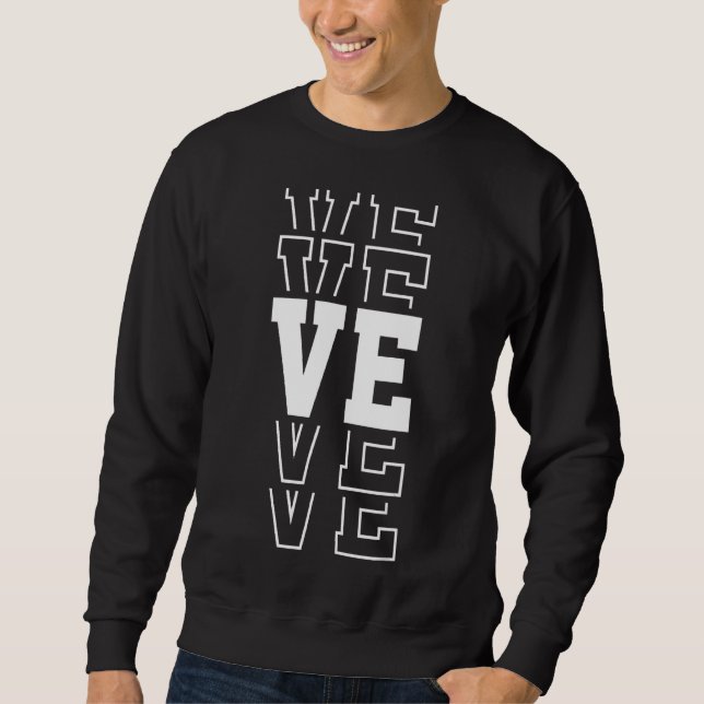 Liebe Teil 2 Matching Couple Outfit Men Valen Sweatshirt (Vorderseite)