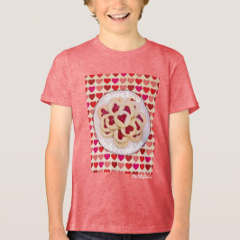 Liebe teilen, Cookies erstellen Tri-Blend Shirt