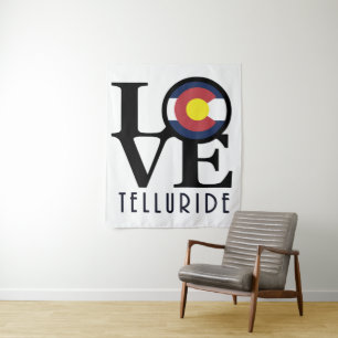 LIEBE Telluride Wandteppich