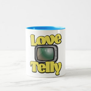 Liebe Telly Zweifarbige Tasse