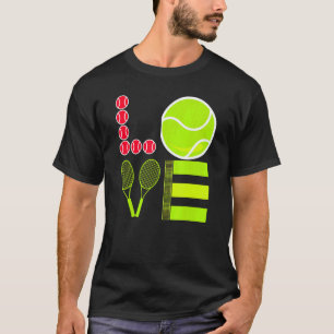 Liebe Tennis Ball rief ich an, um er zu sein T-Shirt