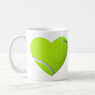 Liebe Tennis Herzsport Kaffeetasse