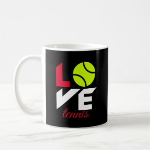 Liebe Tennis Kaffeetasse