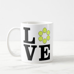 Liebe Tennis Kaffeetasse