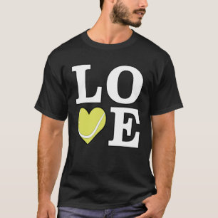 Liebe Tennis T-Shirt