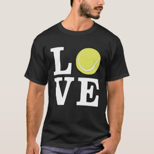 Liebe Tennis T-Shirt