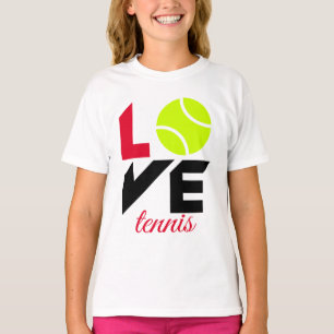 Liebe Tennis T-Shirt
