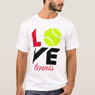 Liebe Tennis T-Shirt