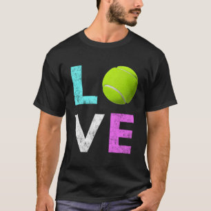 Liebe Tennis T-Shirt