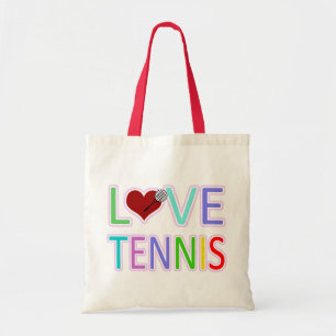 LIEBE-TENNIS TRAGETASCHE