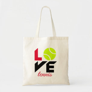Liebe Tennis Tragetasche