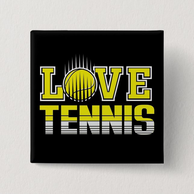 Liebe    TennisButton Button (Vorderseite)