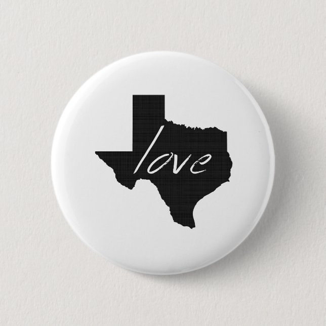 Liebe Texas Button (Vorderseite)