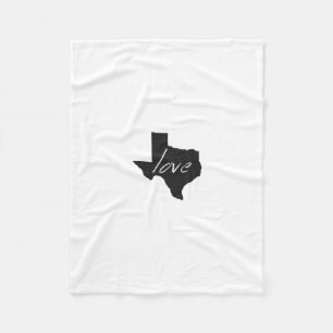 Liebe Texas Fleecedecke