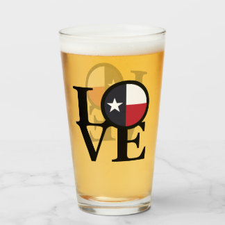 LIEBE Texas Glas