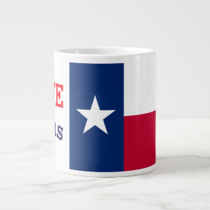 Liebe texas Jumbo-Tasse
