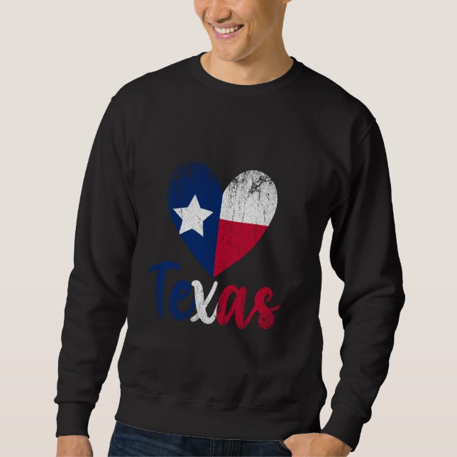 Liebe Texas Sweatshirt (Vorderseite)