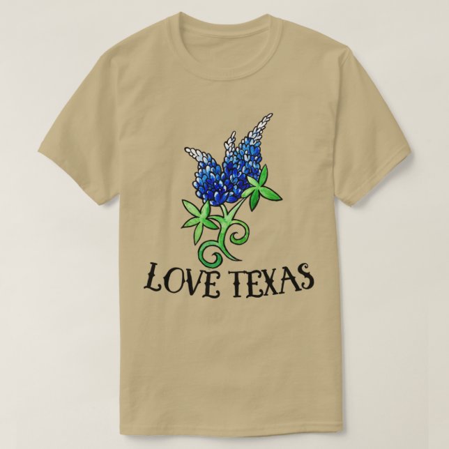 Liebe Texas T-Shirt (Design vorne)