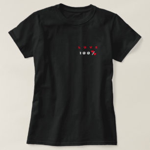 Liebe Text T - Shirt