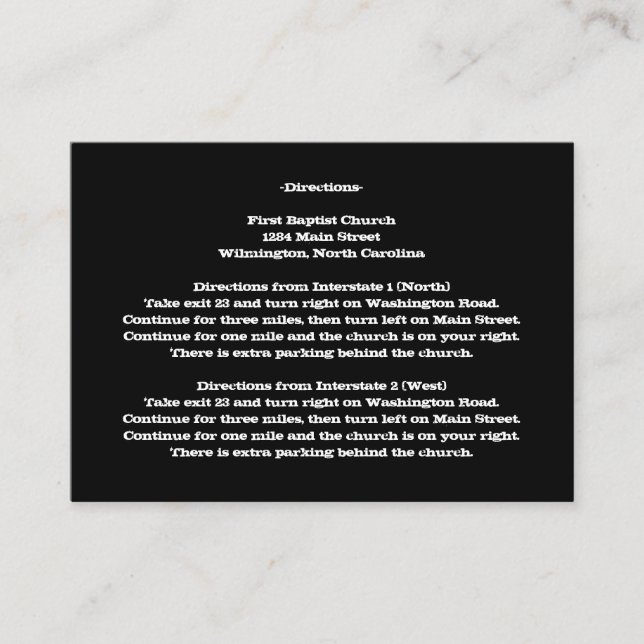 Liebe Textrichtungen Karten in Plum einfügen (Vorderseite)