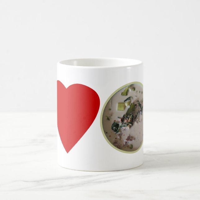 Liebe Thai Green Curry ... Thailand Street Food Kaffeetasse (Mittel)