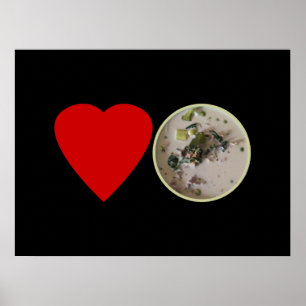 Liebe Thai Green Curry ... Thailand Street Food Poster