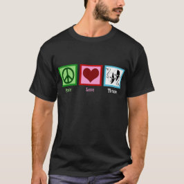Liebe Theater Schauspielermasken T-Shirt