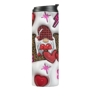 "Liebe"-Themed Valentine Thermal Tumbler Thermosbecher