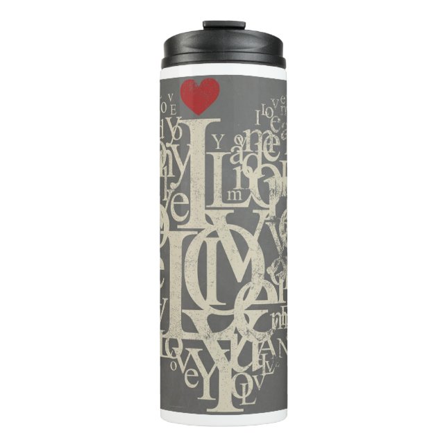 Liebe Thermal Tasse (Vorderseite)